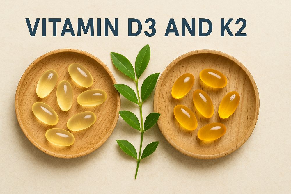 Vitamin D3 and K2