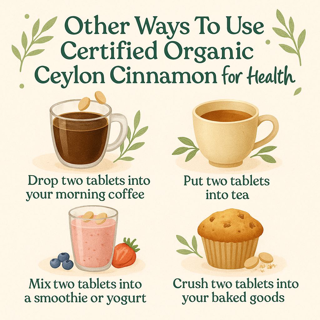 ways to use ceylon cinnamon supplement